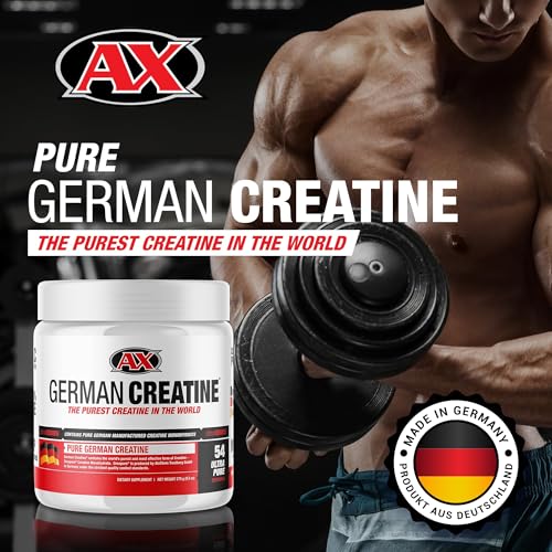 Pure Creapure Micronized Creatine Monohydrate Powder, 99.99% Purity, 270g I3650