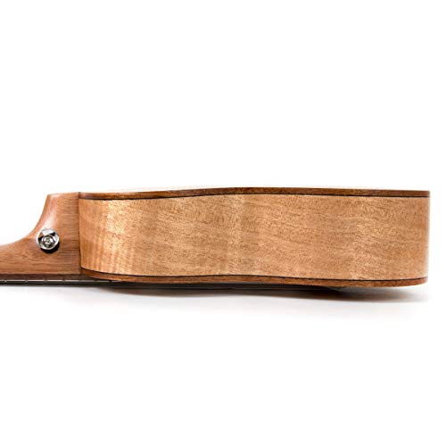 Kmise Soprano Ukulele 21 Inch Mahogany Starter Kit V365005