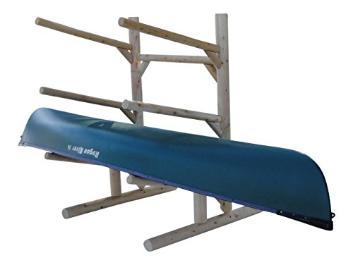 Freestanding 3-Place Kayak Canoe Storage Rack for Outdoor Surfboard SUP Z901038