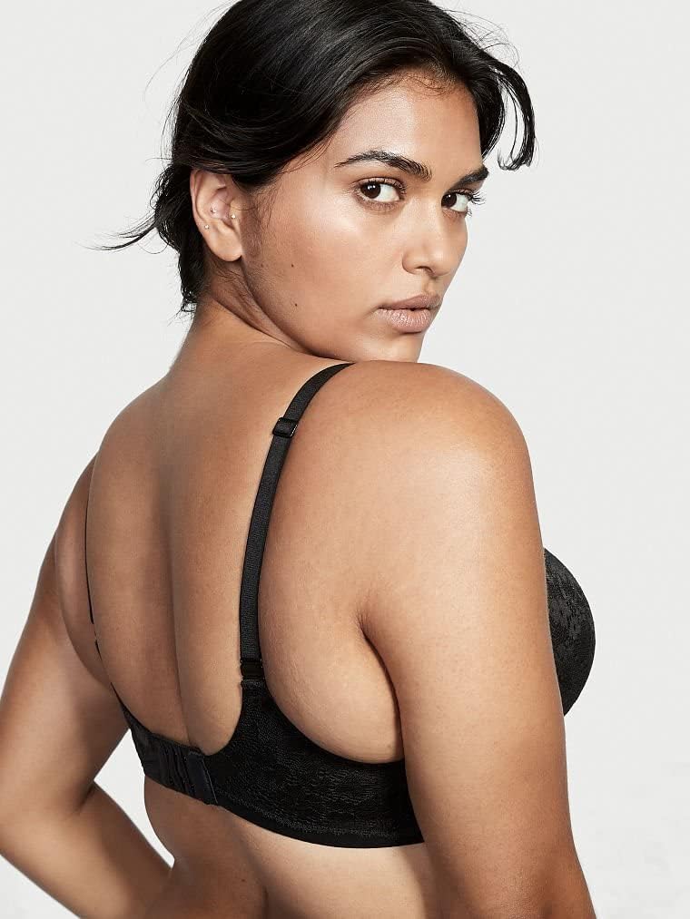 Victoria's Secret Perfect Shape Push Up Bra, Full Coverage, Black 36C H135