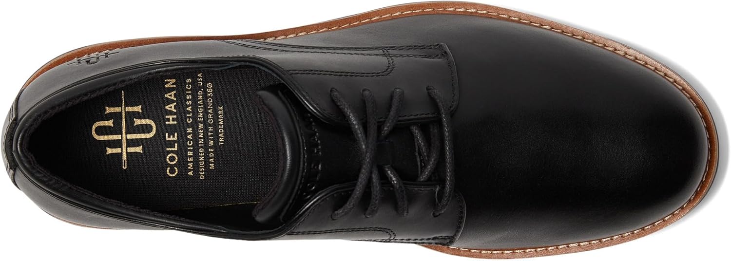 Cole Haan Men's 2.Zerogrand Stitchlite Oxford, Black/Dark Chocolate Z77434