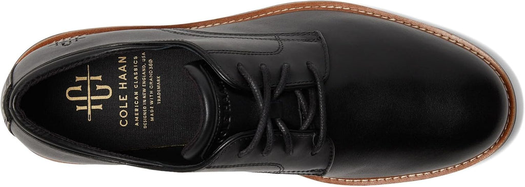 Cole Haan Men's 2.Zerogrand Stitchlite Oxford, Black/Dark Chocolate, 9.5 A497578