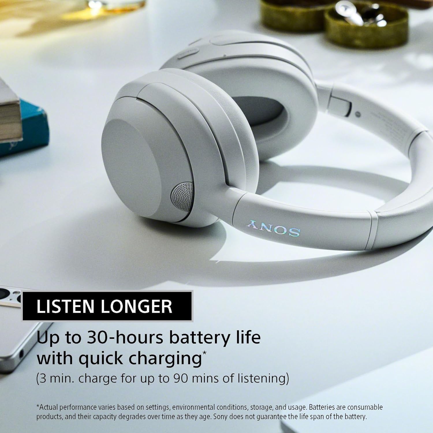 Sony ULT WEAR Noise Canceling Wireless Headphones with Alexa Built-in, Black B474712