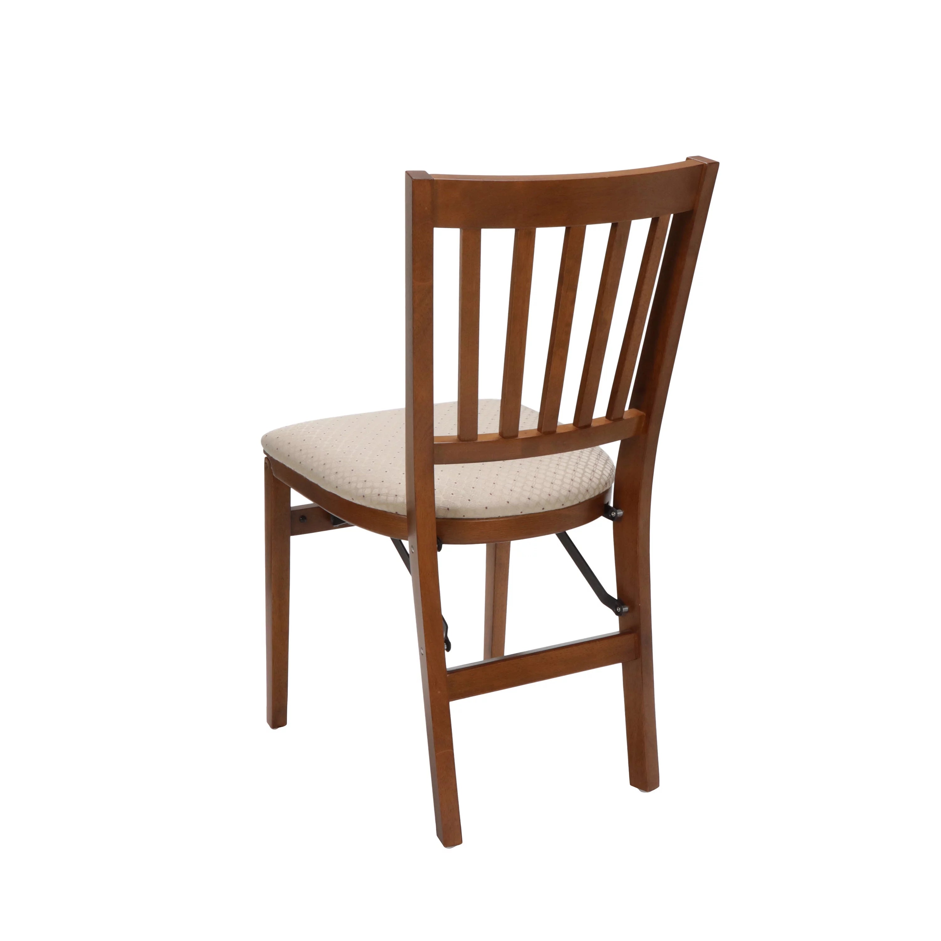 Stakmore School House Folding Hardwood Chair Fruitwood 2-Pack B163705