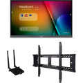 ViewSonic ViewBoard IFP7550-E1, 4K Interactive Display with WiFi Adapter and Fixed Wall Mount, 350 cd/m2, 75"
