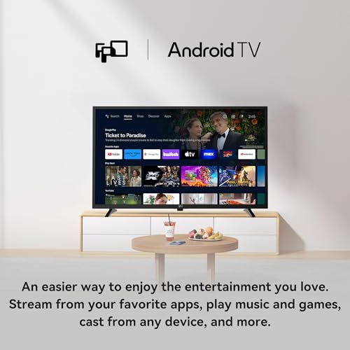 FPD 32 Inch Smart TV 720p HD with Google Play and WiFi (2025 Model) Q3895