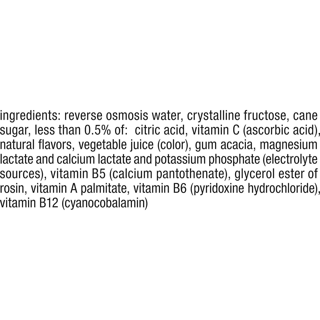 vitaminwater Focus, 20 fl oz, 24 Pack H920