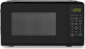 DCLINA Mainstays 0.7 Cu ft Compact Countertop Microwave Oven, Black (Black)