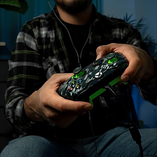 PDP Wired Xbox Game Controller for Xbox Series X|S/Xbox One, Fuse Black/Pink M73985