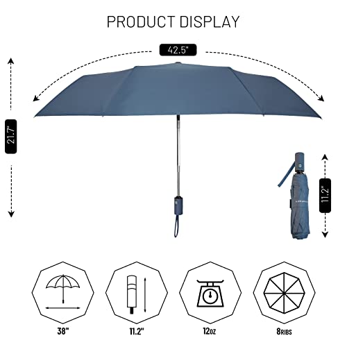 SY COMPACT Automatic Travel Umbrella Waterproof Folding U82885
