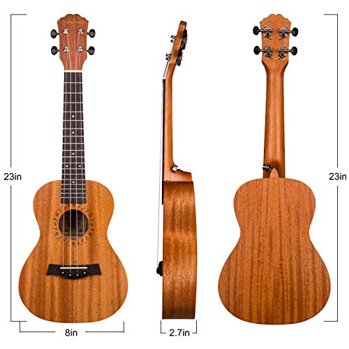23" Concert Mahogany Ukulele Kit, Natural Matt B408306