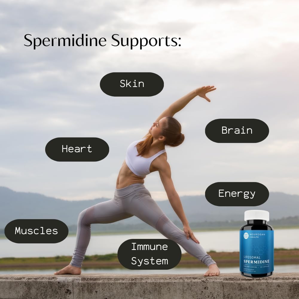 Liposomal Spermidine Capsules 50 mg, 120 Count X9401