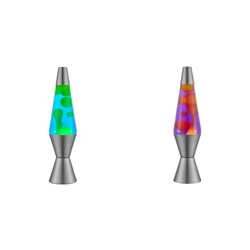 Lava® Lamp - 14.5" Deep Ocean - The Original Motion Light - Yellow/Green Wax and Blue Liquid - Item #2634 (Amazon Exclusive)