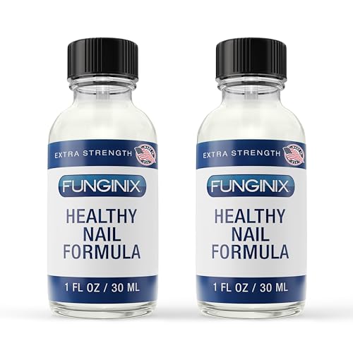 FUNGINIX Toenail Fungus Treatment - Extra Strength - Nail Fungus Treatment & Athlete's Foot Solution - Antifungal Liquid Solution - Made In the USA - (1 Bottle)