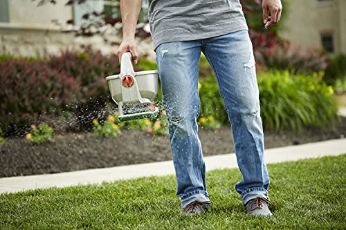 Scotts Wizz Handheld Spreader for Grass Seed, Fertilizer, Salt and Ice Melt Q409230