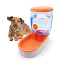 kathson Automatic Cat Water Dispenser 4L Gravity Dog Waterer Large Capacity Self Feeding Pet Drinking Bowls Station Fountain for Kitten Puppy Rabbit Grey