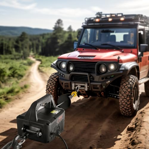 VEVOR Electric Hoist 440 lbs 480W 110V Steel Wire Winch with Wireless Remote Z212840