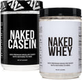 NAKED Grass Fed Protein Bundle: 1LB Unflavored Casein and 1LB Unflavored Whey