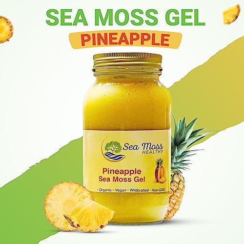 Irish Sea Moss Gel Wild Harvested Organic Non-GMO Vegan Mango Q632500