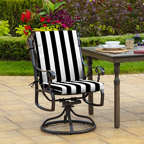 ARDEN Outdoor Dining Chair Cushion 20 x 20 in Weather-Proof Fade Resistant Sapphire Blue J523