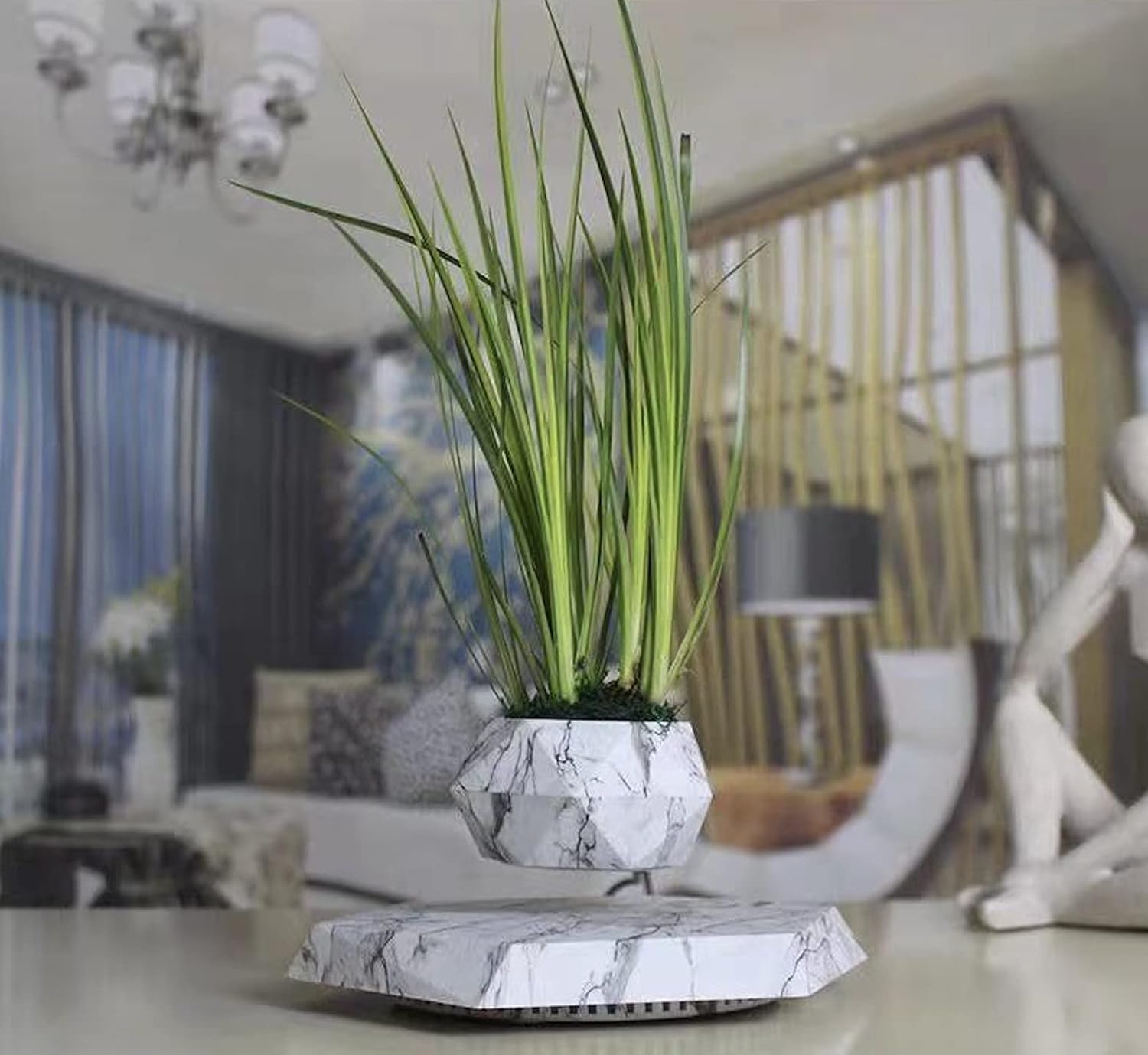 Floating Plant Pot Planter for Home Office S8936