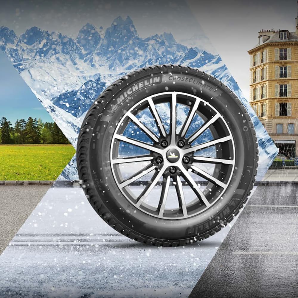 MICHELIN CrossClimate2 All-Season Radial Car Tire 215/55R16 XL 97H B890026