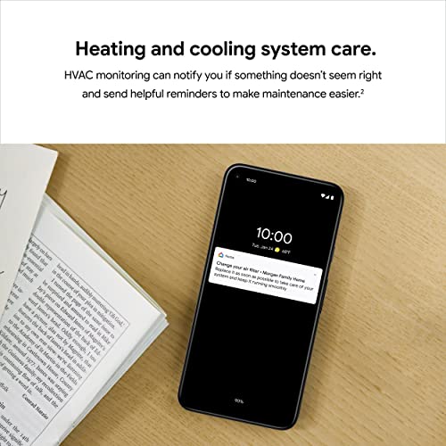 Google Nest Learning Thermostat 3rd Gen - Smart Programmable Thermostat - White L596082