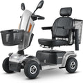 Tamco Mobility Scooter, 4 Wheel Electric Mobility Scooters for Adults Seniors - 350lbs Capacity, All Terrain Recreational Mobility Scooter for Travel (Grey)