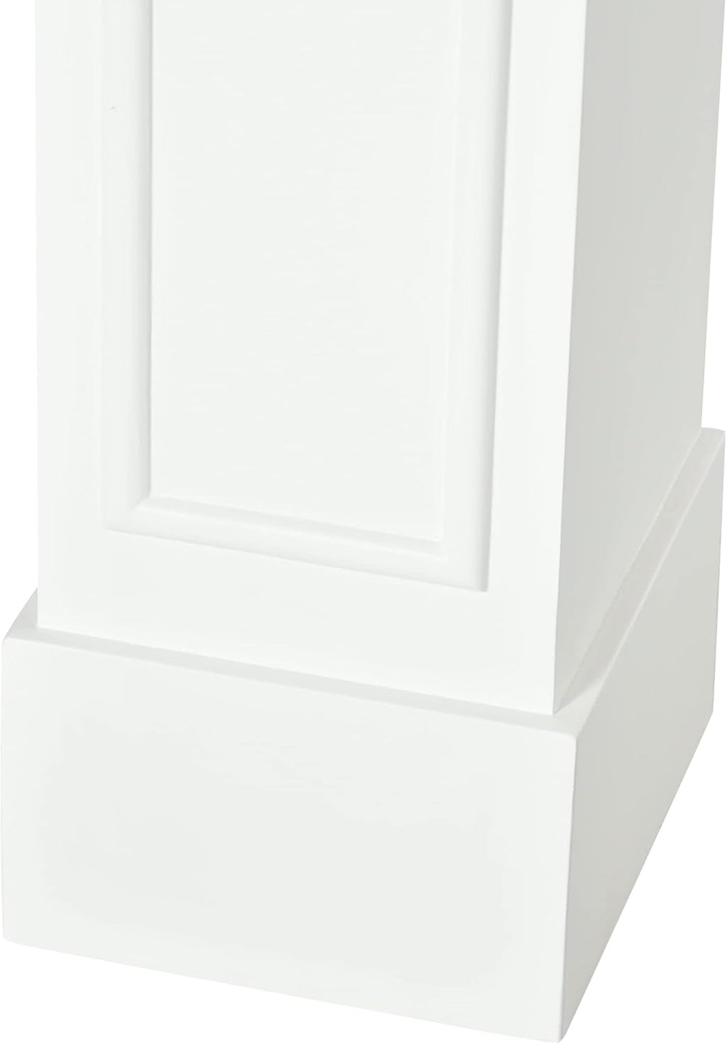 HOMCOM Modern Fireplace Mantel Surround, White, 29" H972824
