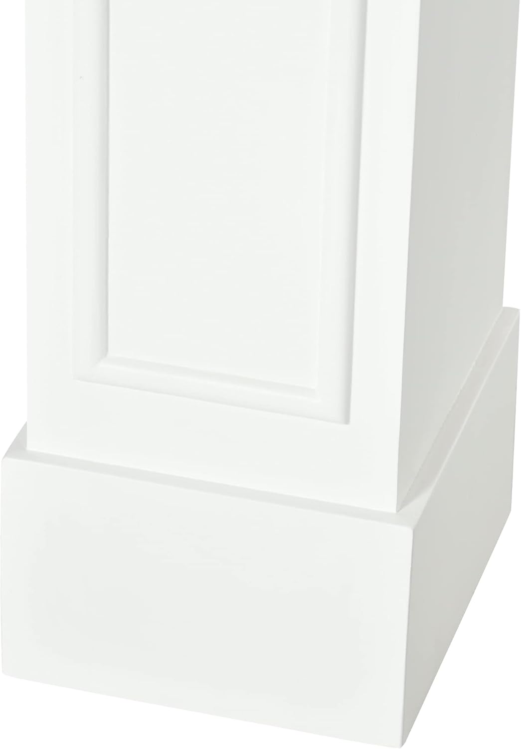HOMCOM Modern Fireplace Mantel Surround, White, 29" H972824