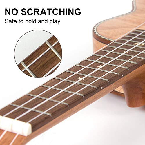 Kmise Soprano Ukulele 21 Inch Mahogany Starter Kit V365005