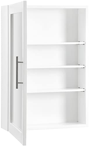 Crosley Furniture Savannah Wall Mounted Medicine Cabinet, White G910
