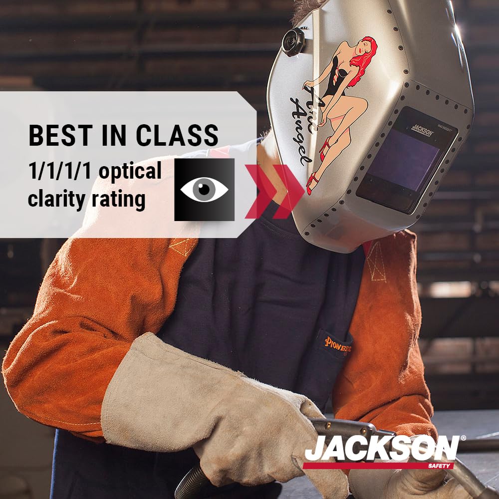 Jackson Safety HLX Welding Hood TrueSight II Auto Darkening Helmet S6350
