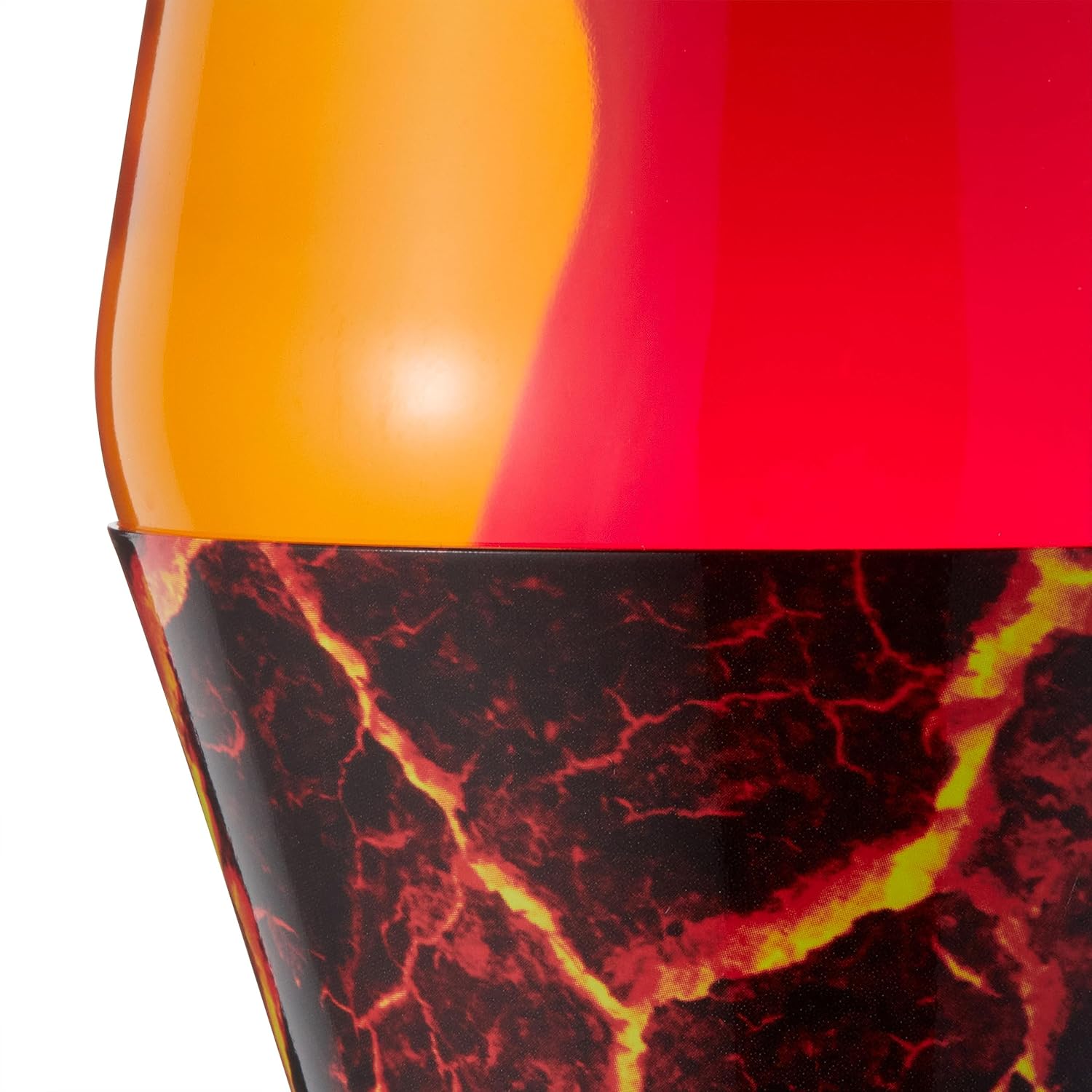 Lava® Lamp 14.5" Volcanic Crags Motion Light, Red Wax & Orange Liquid H99822
