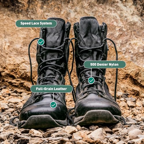 Danner Tachyon GTX 8" Tactical Boots for Men, Waterproof Leather D333555