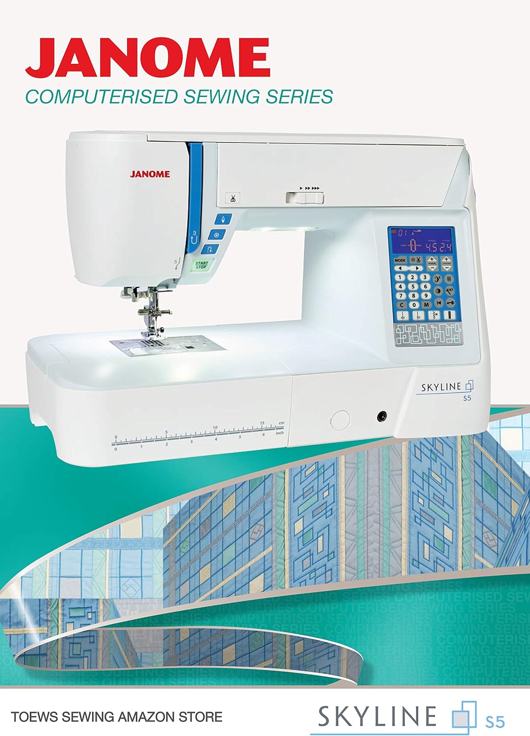 Janome Skyline S5 Sewing Machine M89758