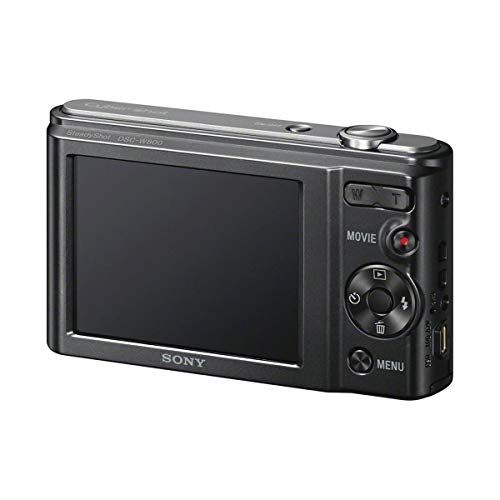 Sony DSCW800/B 20.1 MP Digital Camera Black P49247