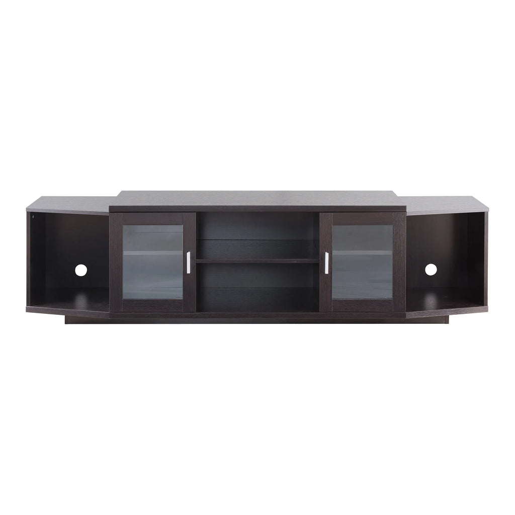Furniture of America Daytona TV Stand for TVs up to 80", Cappuccino H228246