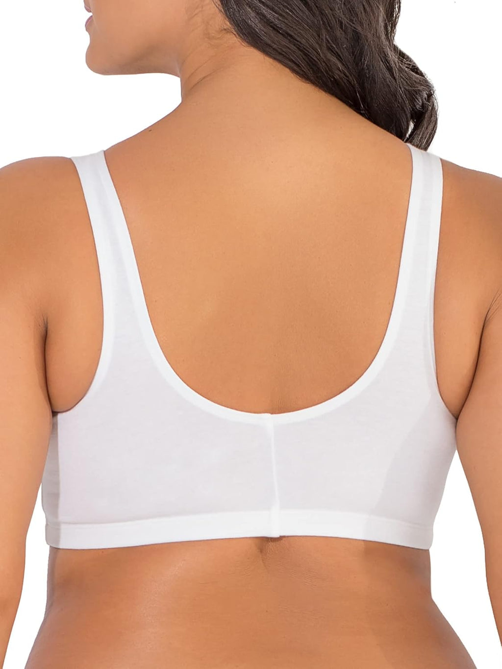 Fruit of the Loom Women's Front Close Builtup Sports Bra 2-Pack, 38 N4740