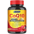 CoQ10 400mg SoftGels COQ10 - CQ10 Coenzyme Q10 Supplement, Plus PQQ, Omega 3, and Vitamin E, for Heart and Cellular Energy, 120 Servings