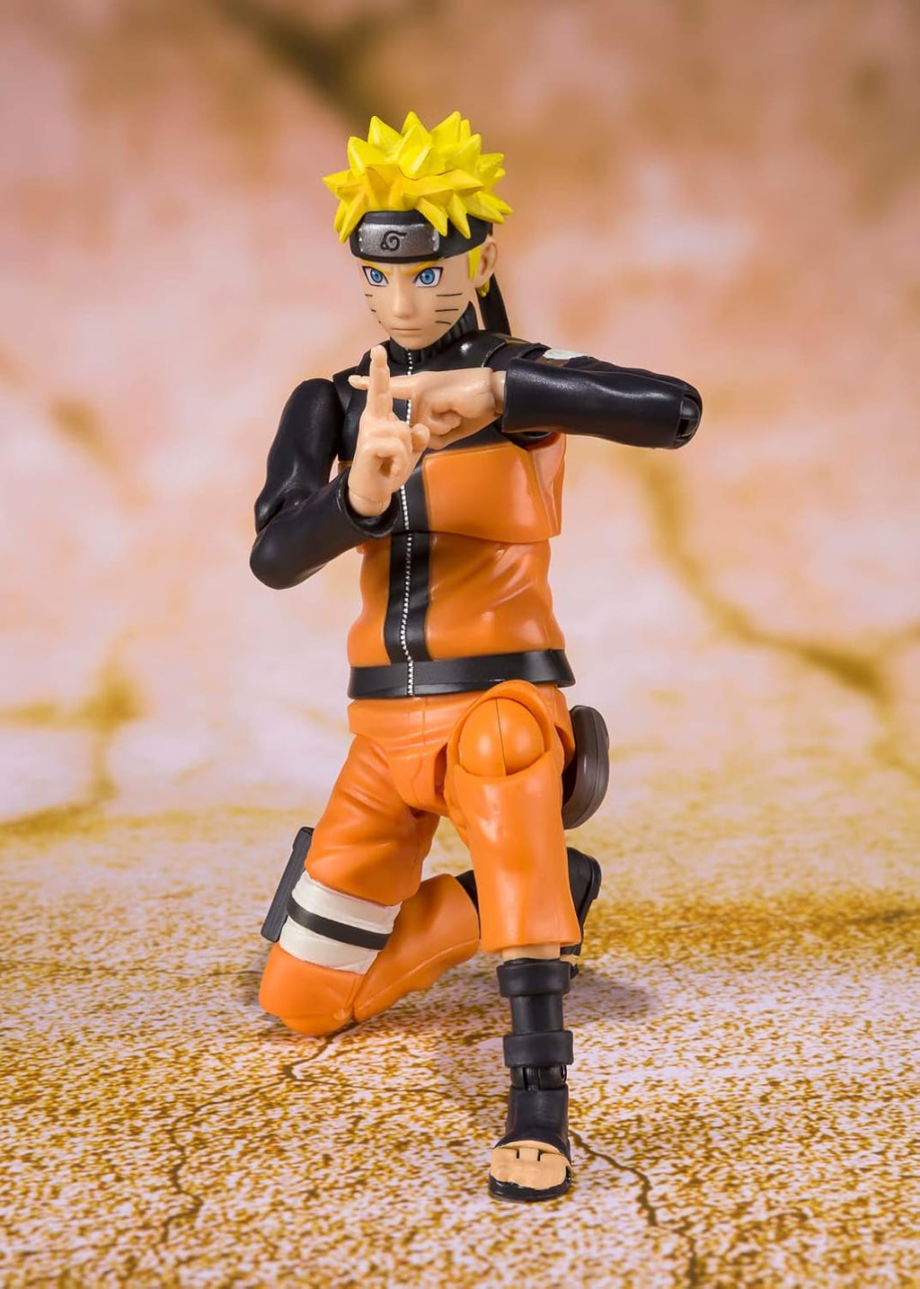TAMASHII NATIONS Naruto Shippuden Naruto Uzumaki Best Selection New Package Ver. Bandai Spirits S.H.Figuarts Action Figure W23664