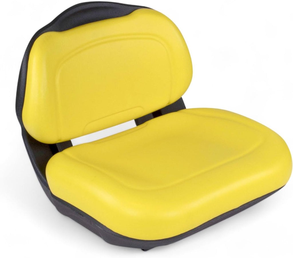 Yellow Tractor Seat AUC13500 - AM136044 - Fits John Deere X300 X300R X304 X320 X324 X340 X350 X354 Riding Lawn Mower Seat AM131531 - AM131157 - AUC11188 - B1AM136044 and AM134543