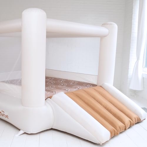 Bouncee House in Bloom - Outdoor & Indoor Bounce House with Slide - Pink Bounce House for Kids 3-6 - Trendy Toddler Bounce House - Small Bounce House - Jump House - Kids Bounce House