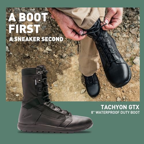 Danner Tachyon GTX 8" Tactical Boots for Men, Waterproof Leather D333555