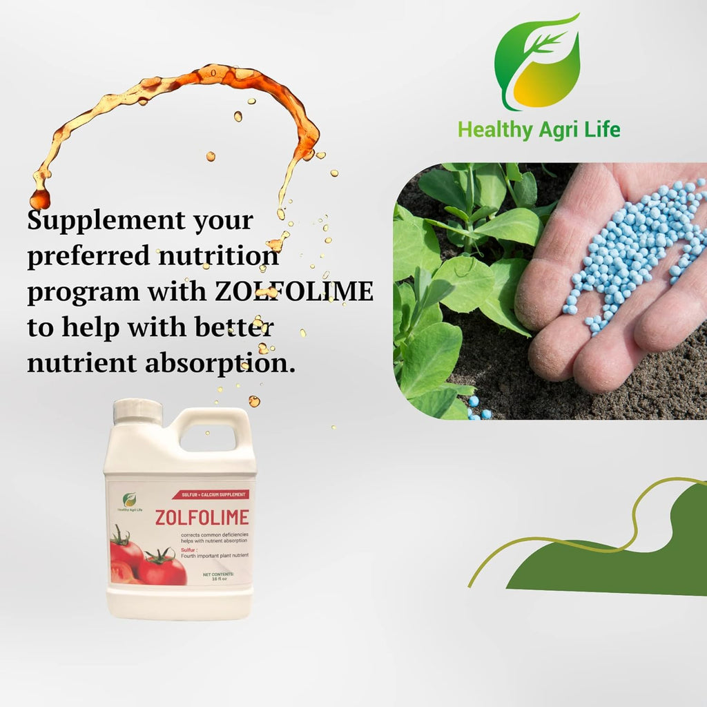 Healthy Agri Life Sulfur Lawn and Plant Food Liquid Soil Conditioner A293977