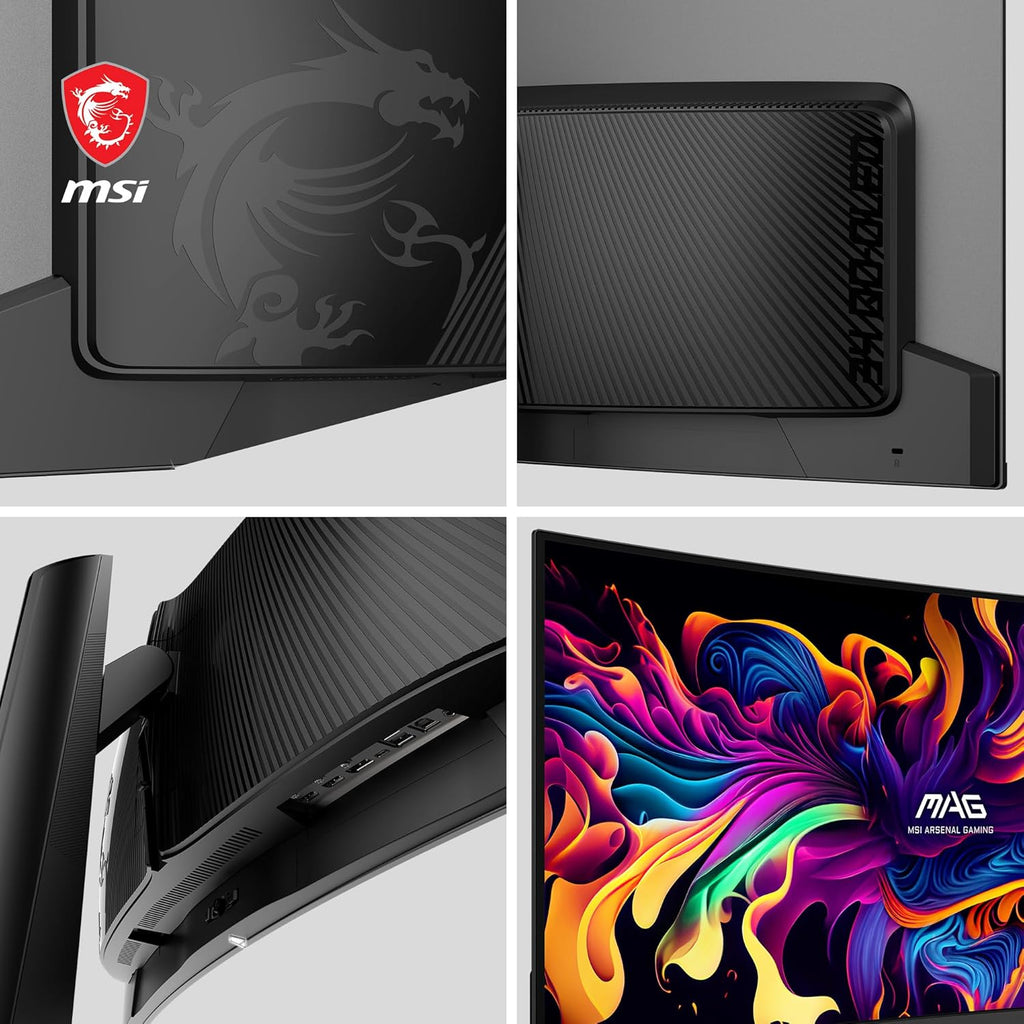 MSI MAG341CQP QD-OLED 34 Curved OLED Gaming Monitor, UWQHD, 175Hz R45871