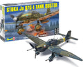 Revell Stuka Ju 87G-1 Tank Buster Plastic Model Kit, 144 months to 1188 months, Clear,Grey