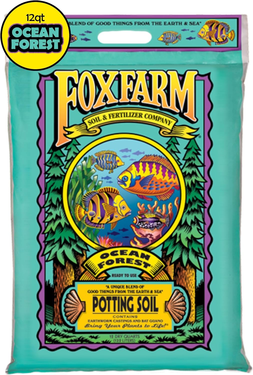 Garden Potting Soil Blend, Mix for Containerized Plants, Flowers, and Vegetables, 12qt