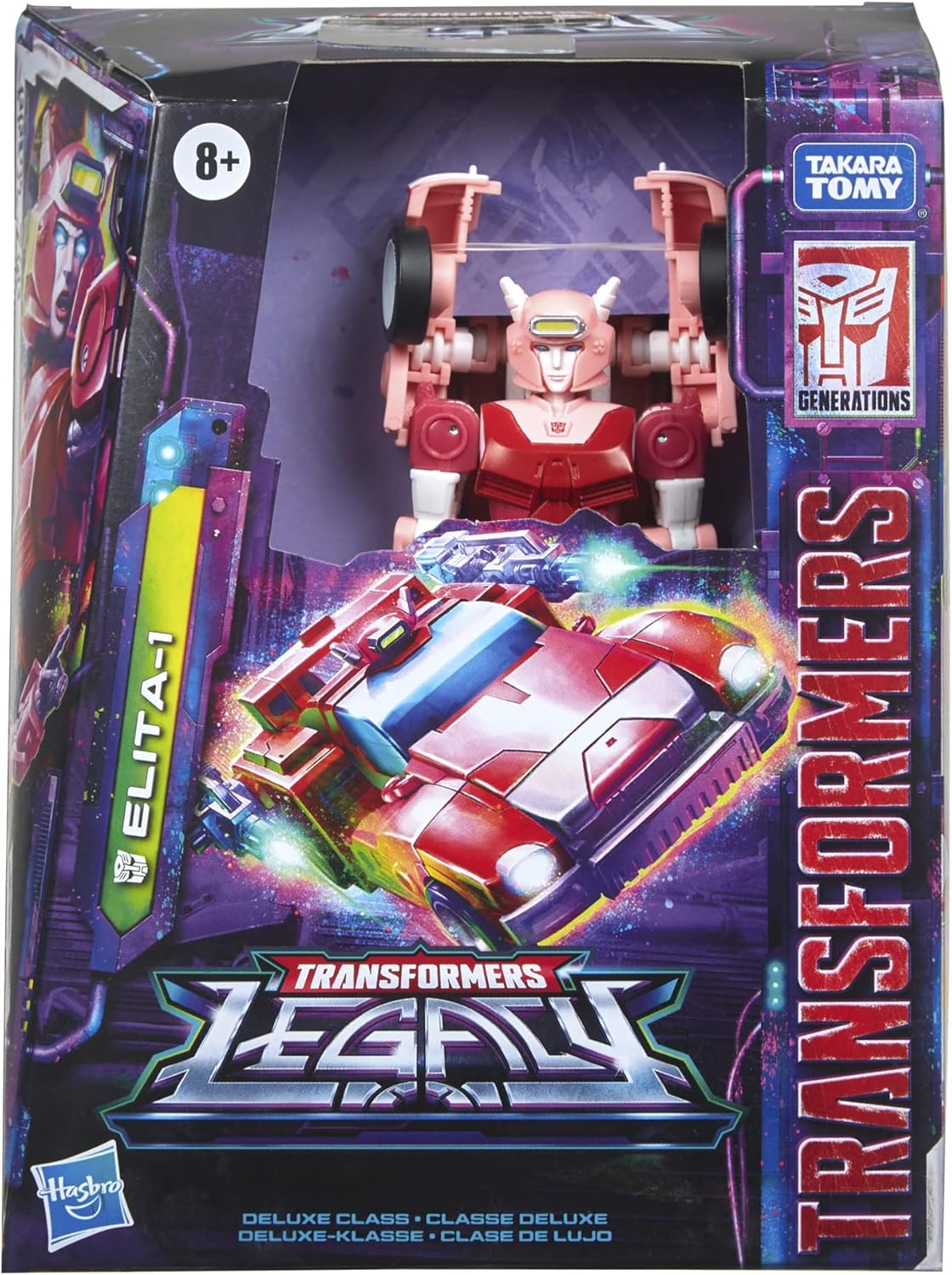 Transformers Generations Legacy Deluxe Elita-1 Action Figure, 5.5-inch L11928