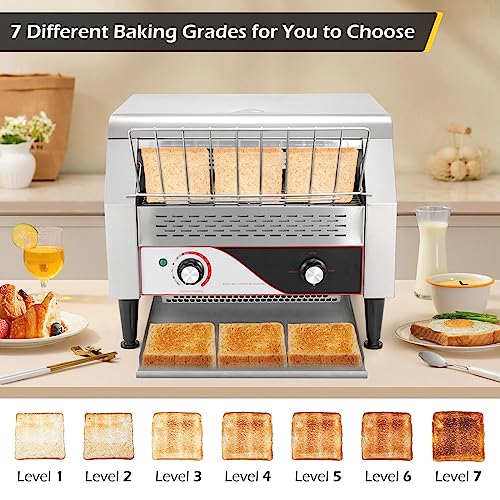 Dyna-Living Commercial Conveyor Toaster 2600W for Restaurant K410079